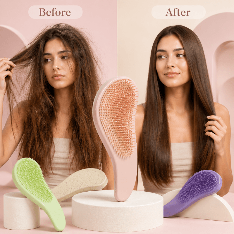 Mist&Mane™ EcoGlide Detangling Brush