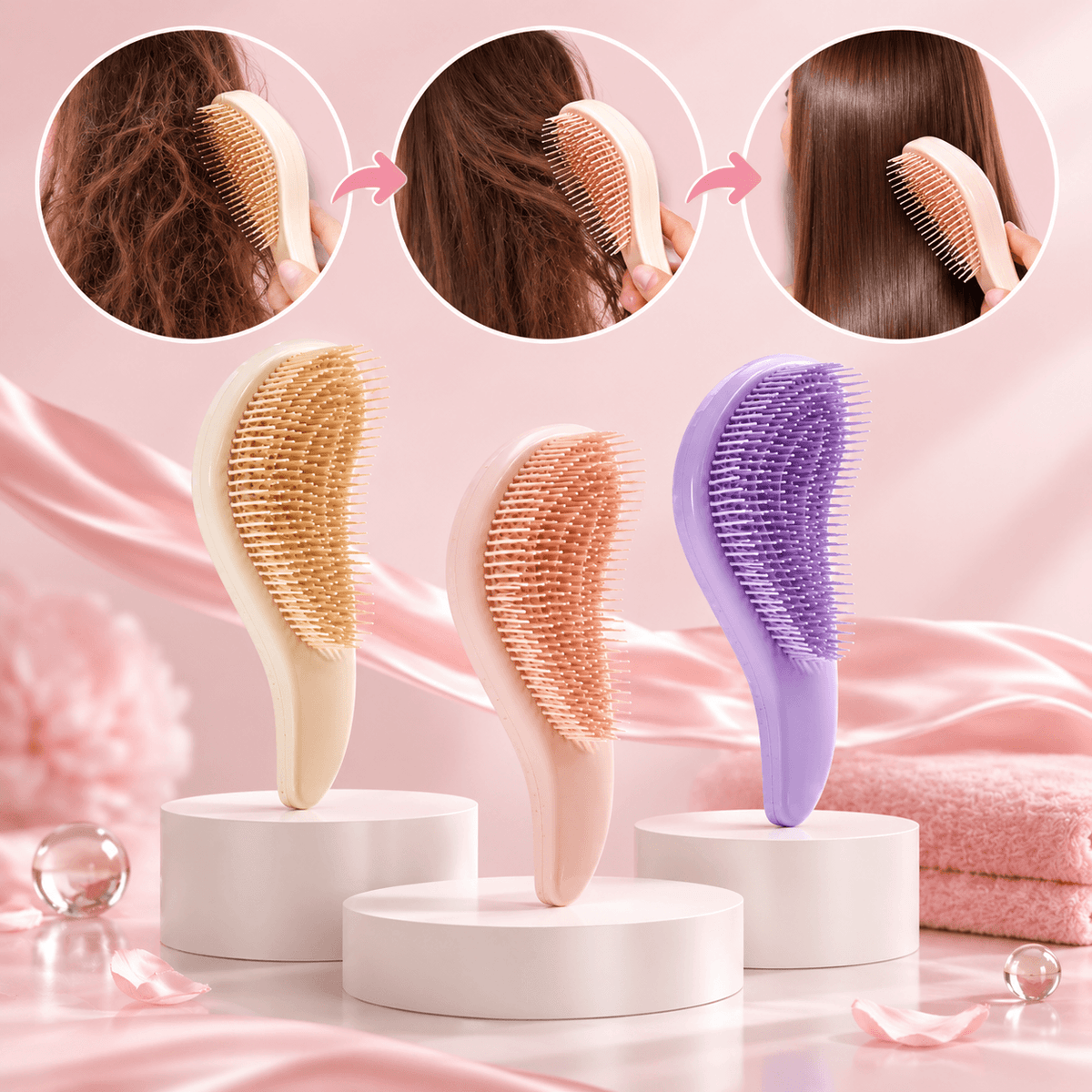 Close-up of the EcoGlide bristles